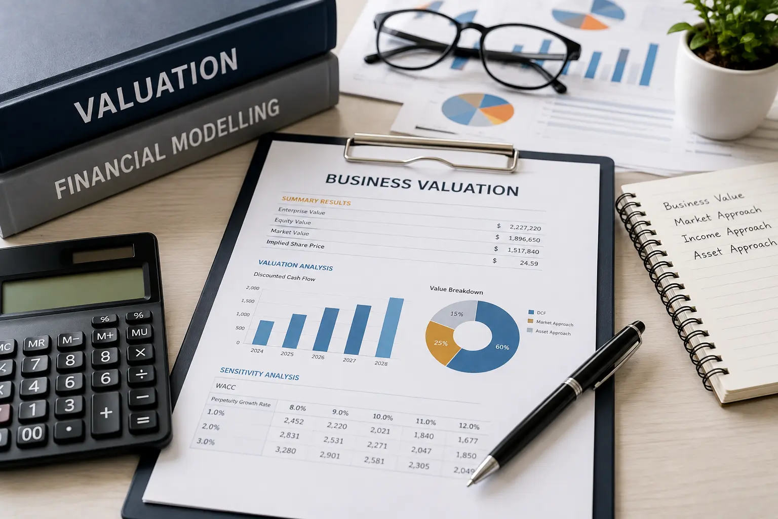 Valuations and Modelling